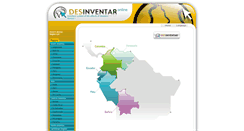 Desktop Screenshot of online.desinventar.org